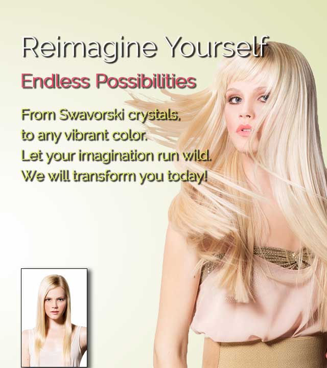 Hair Extensions from Hair Fusion Bar in Chicago, IL | Best Hair Extension  Salon | Cold Fusion Hair Extensions